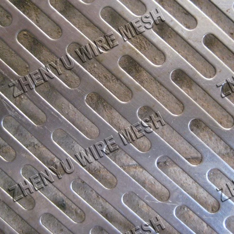 China Zhenyu manufacturer of carbon steel stainless Perforated/Punching holes decorative Metal mesh/ filter steel board for sale