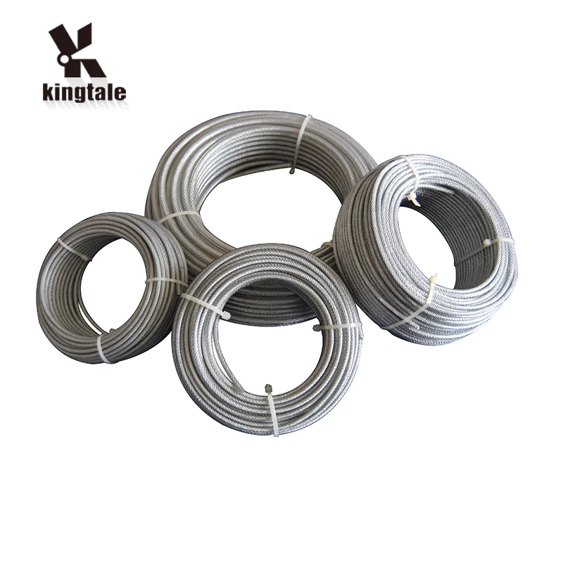 Nylon Coated Steel Wire/Plastic Coated Wire Rope/PVC Coated Wire Rope