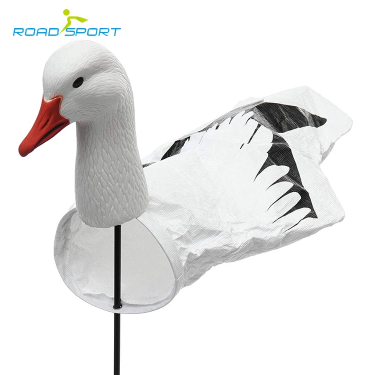 White Snow Goose Decoy for Decoration and Hunting OEM