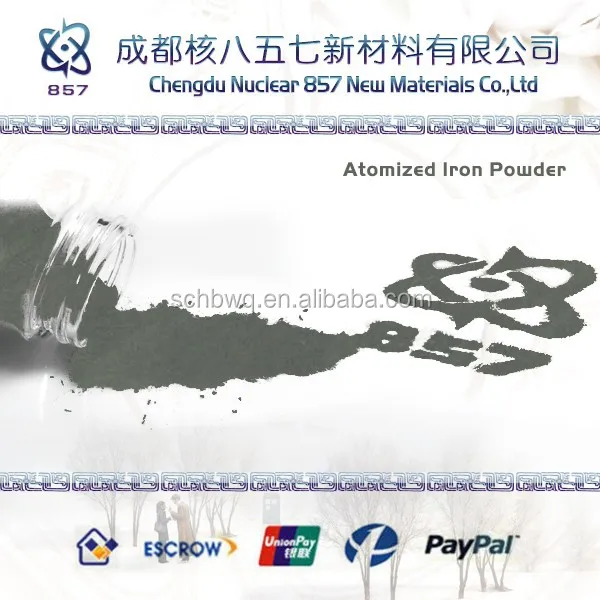 hot atomized iron powder for sintered machine parts