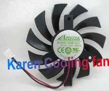 graphics card fan APISTEK GA81S2U -NNTB diameter 75mm DC12V 0.38A