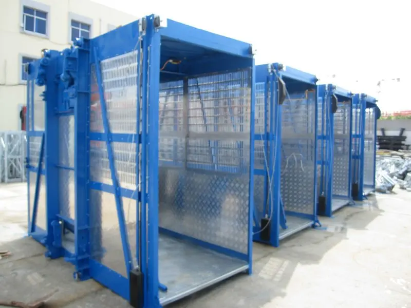 SC200/200 2T Construction Elevator Construction Hoist For Builder
