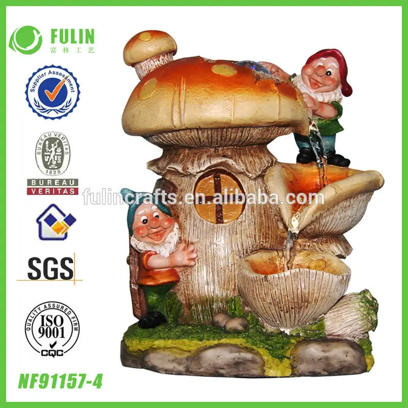 мультфильм гриб дом фонтан