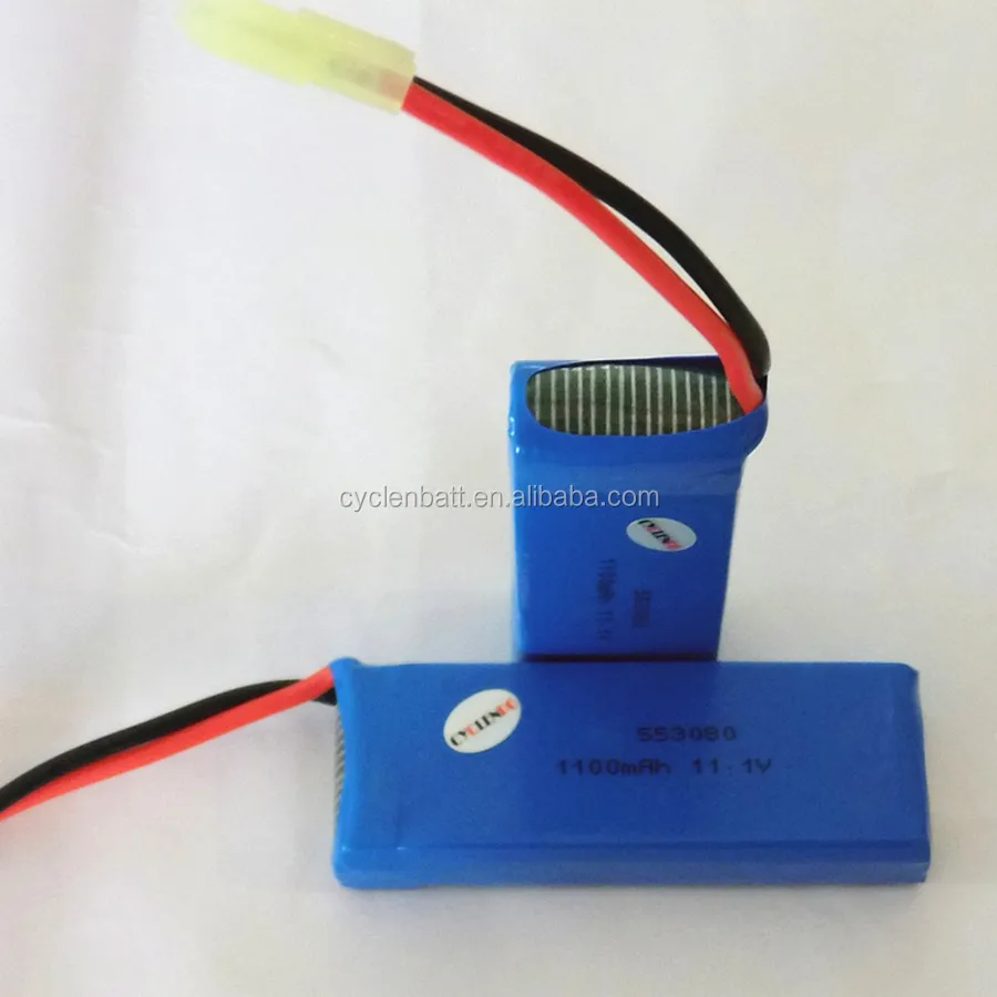 Cyclenpo lipo battery 11.1v 1100amh lithium iron polymer battery