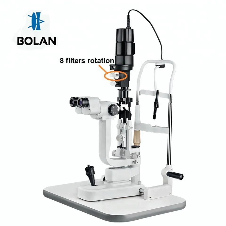 chinese optical ophthalmic Slit lamp Microscope with table BL-88A with 5 magnification CE ISO certificate