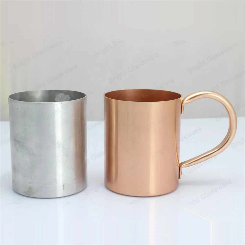 Цилиндр из латуни, свечи, алюминиевый подсвечник чашка