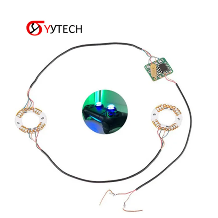 SYYTECH Six Color Wireless Gamepad DIY Modified LED Light Board Panel for PS4 XBOX ONE Controller