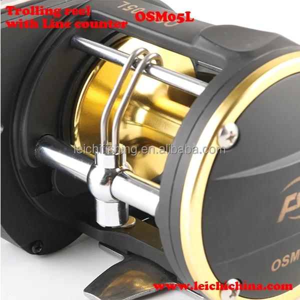 Line Counter Level Wind sea fishing trolling reel