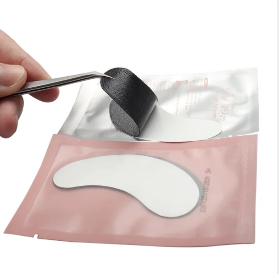 Private Label Eyelash Extension Black Under Eye Pads Eye Gel Patch
