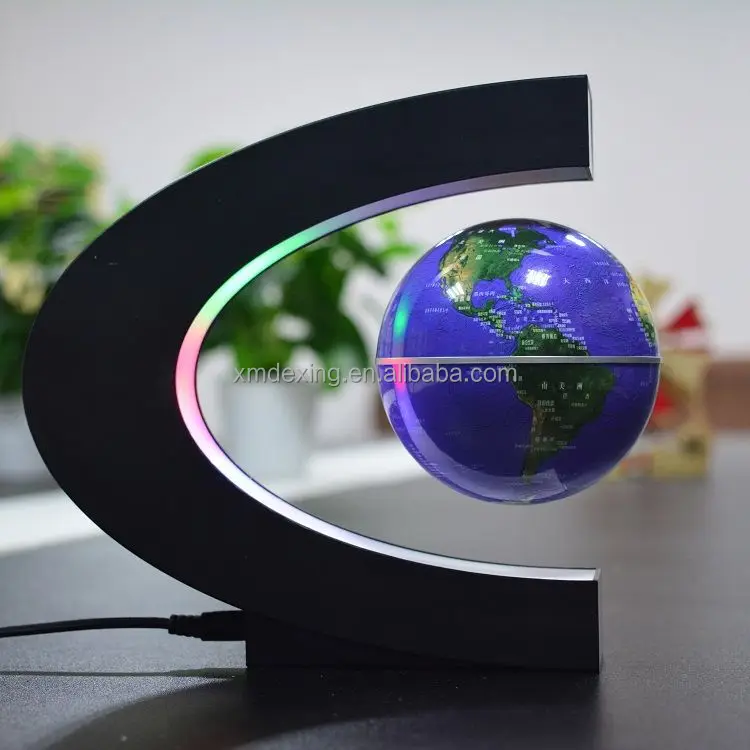 3 inches magnetic levitation globe/C shape magnetic floating globe/magnetic levitation products