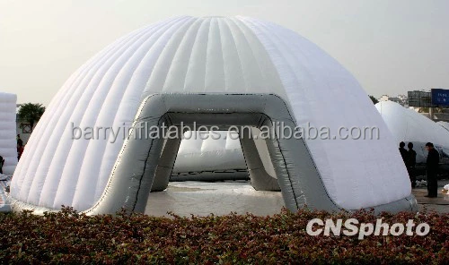 Custom Made Outdoor Events Inflatable Dome Tent For Rental Trade Show Event Tents