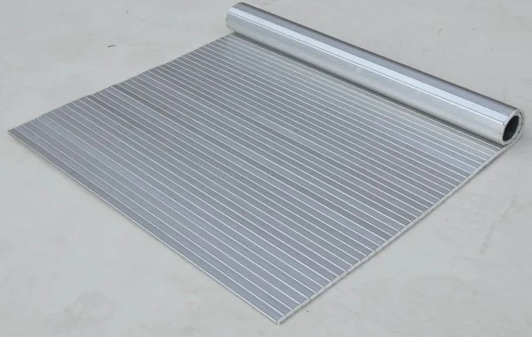 flexible rolling curtain shield guard shield aluminum bellows cover