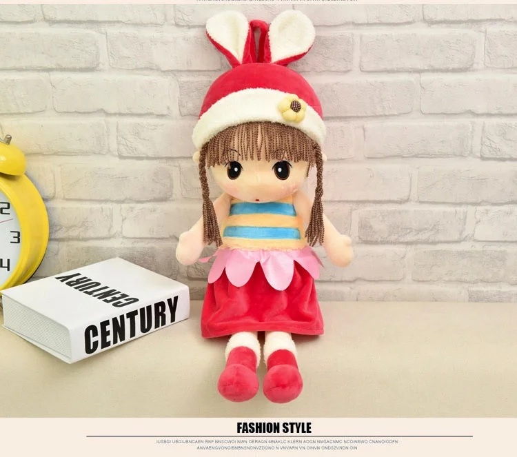 Custom Wholesale Stuffed Plush Toy Manufacturer Removable Human Doll Toy