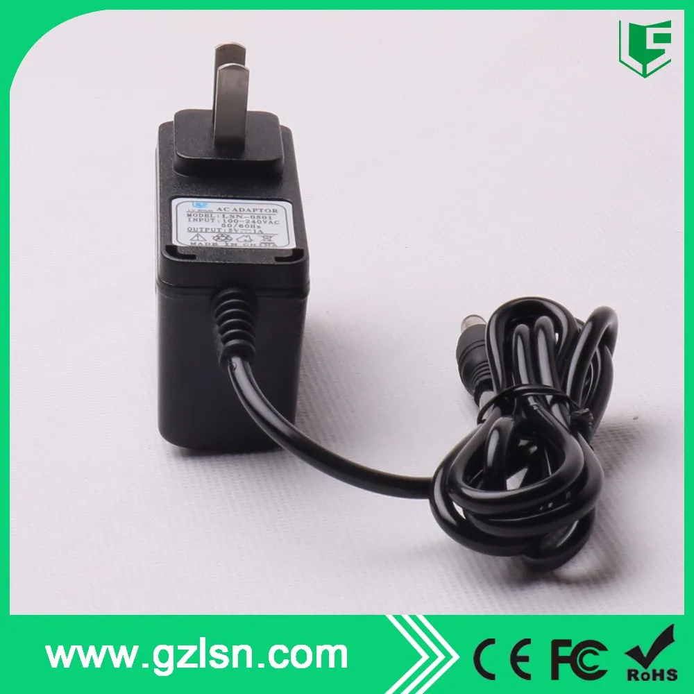 Горячий продавать 12 В 0.5A адаптер питания с CE FCC для камеры