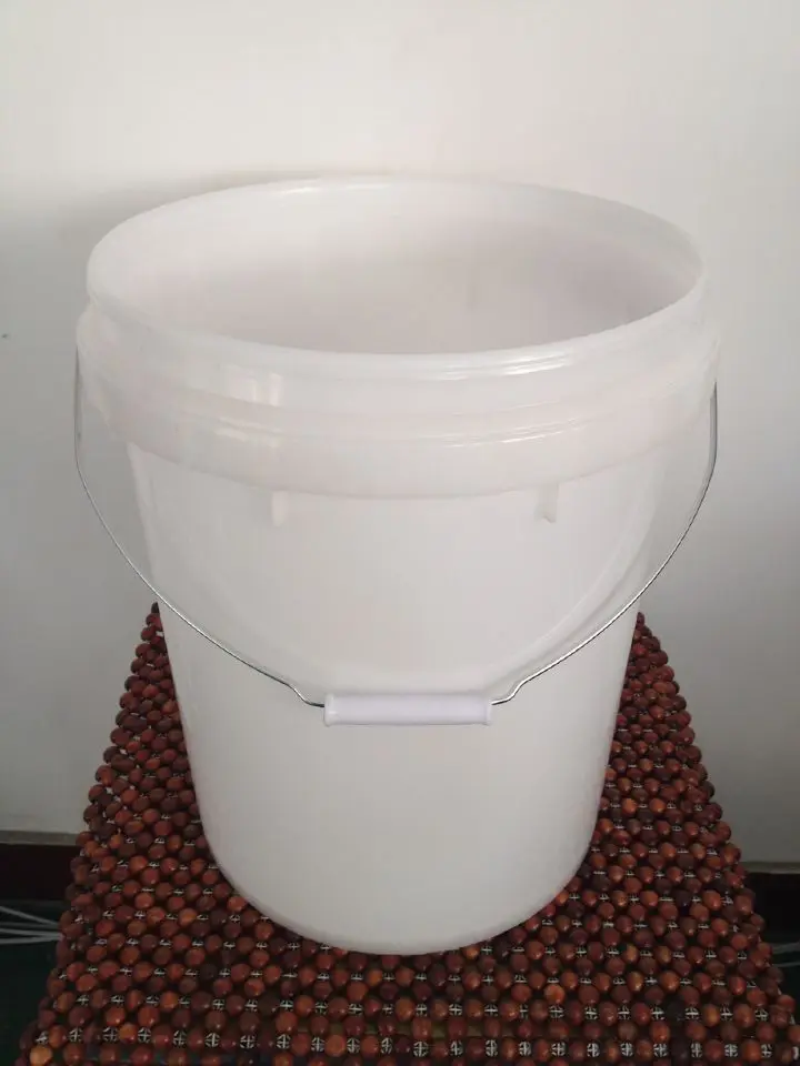 Packaging laundry detergent round plastic pail 20 liter plastic bucket