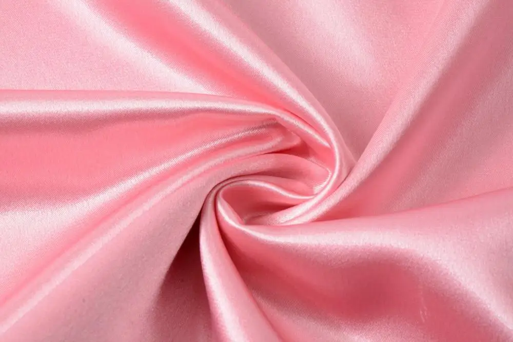 womens clothing satin dress plain elegant long sleeves short pink dress