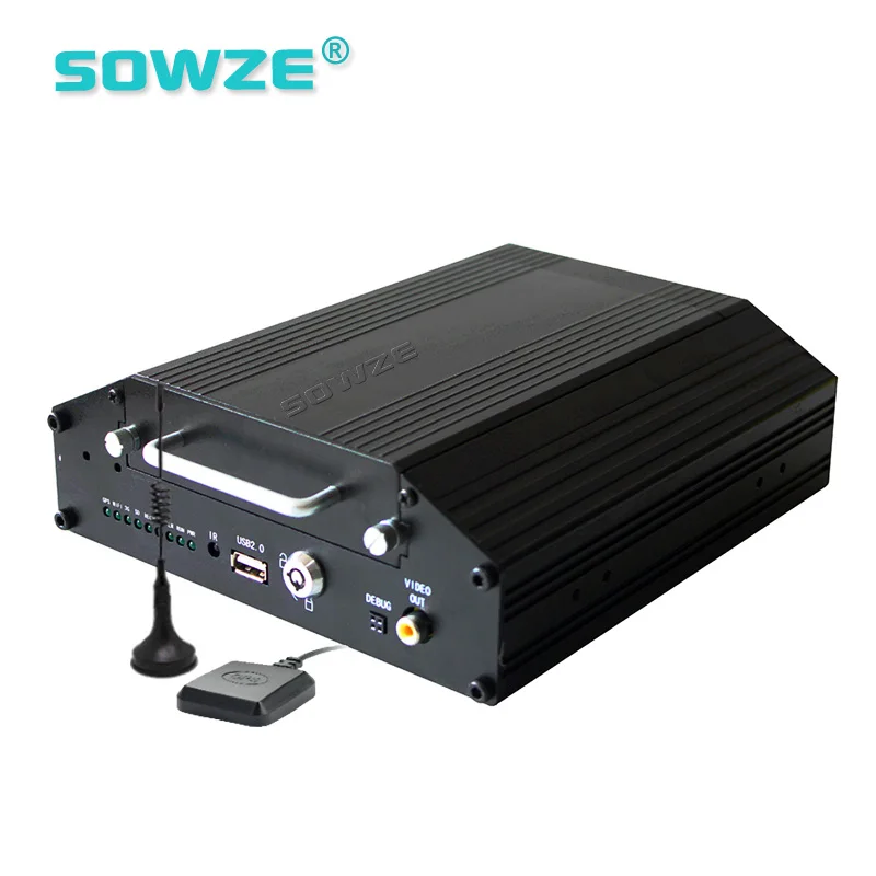 Высокой Четкости HDD & SD Хранения 4ch Мобильный DVR с Кран и Вилочный Погрузчик Системы