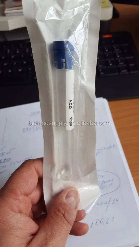 Glass Blood tube ACD-A PRP Activator Anticoagulant and separation gel prp tube for skin care, face v lifting and hair loss etc.