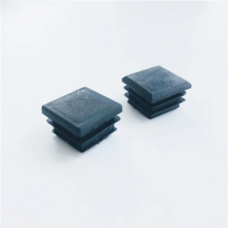 Table Feet Plastic Square Tube Pipe Inserts End Blanking Caps Rubber Cap