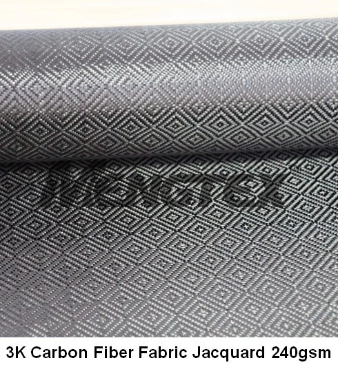 3 К углеродного волокна ткани цена жаккардовые 240 GSM