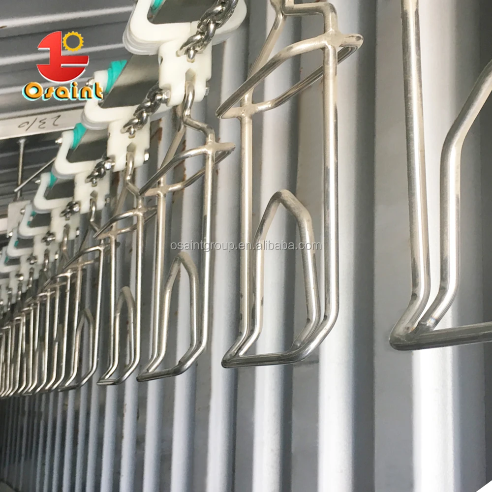 Poultry slaughterhouse 304 stainless steel overhead chain for evisceration line