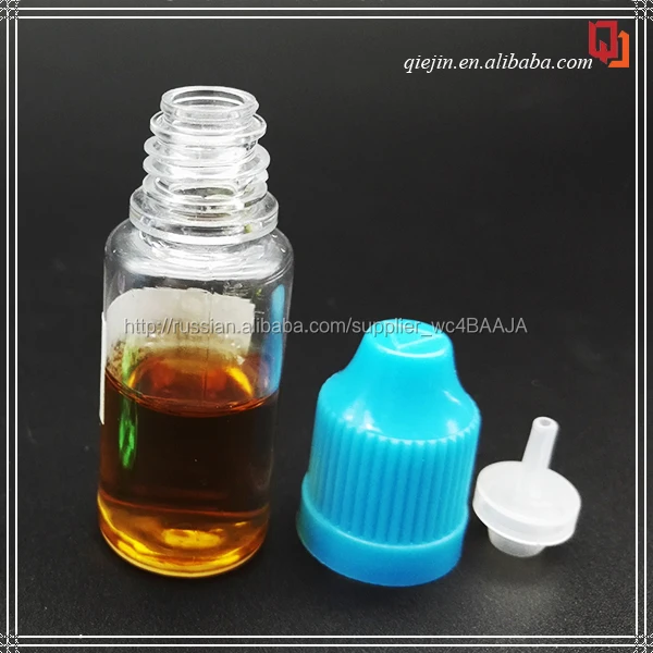 E-сок пэт-бутылки красный эфирное масло бутылка борода масло 10 мл флакон-капельница