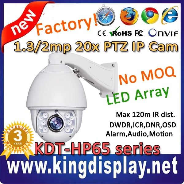 Authorized Dahua Wholesale PTZ Dome IP Camera Full HD 1080p 2 Megapixel High Speed Dome Night Use