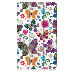 Pu Leather Smart Case Cover For Huawei docomo dtab Compact d-02K 2018 8.0 Tablet