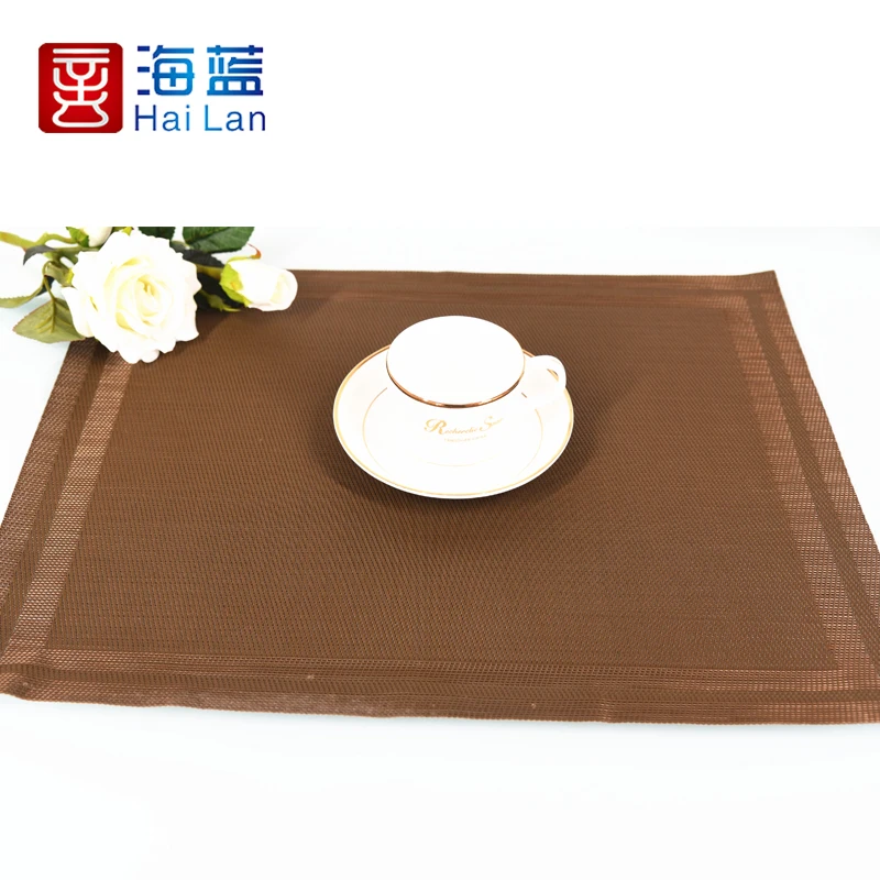 Newest Oriental Pvc Noodle Fabric Children Placemats