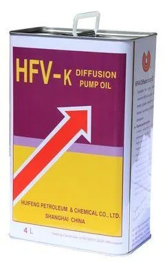 high quality hot sale HFV-K series diffusion pump oil use for vacuum metalizing machine