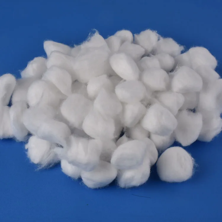 
Disposable absorbent medical synthetic dental wool cotton ball big white pure cotton wool balls 