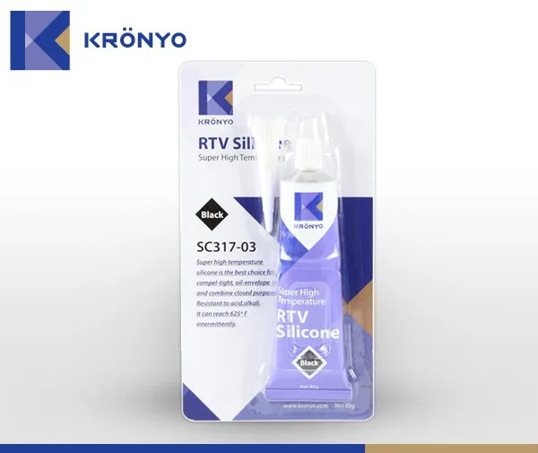 KRONYO silver silicone sealant silicone rubber removal