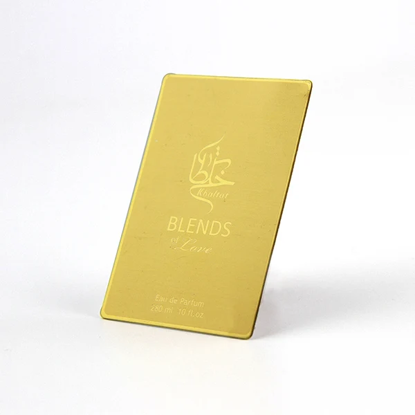 
Black Filled Chemical Engrave Brass Name Plaque 