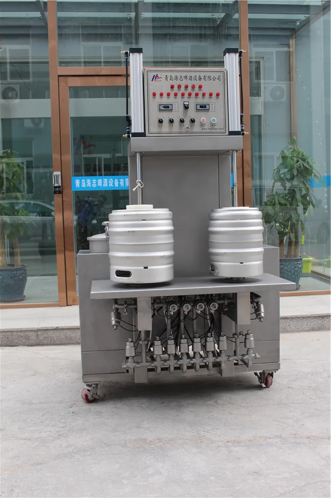 
automatic beer keg washing sterilizing machine 