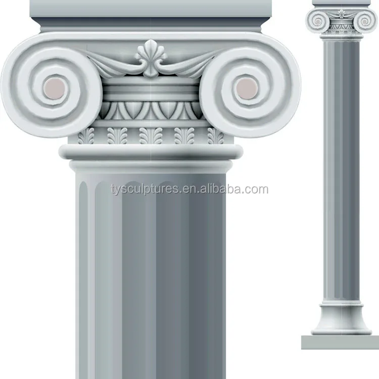 Hot sale traditional decorative Jiangxi green marble natural stone columns for