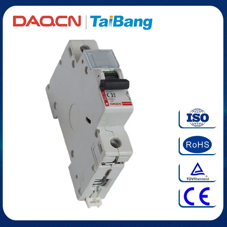 DAQCN Сделано В Китае Хорошей Цене Миниатюрный Выключатель-MCB 4.5KA 50 Гц
