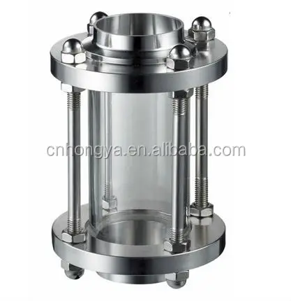 SS Bolted Sight Glass with Clamp End