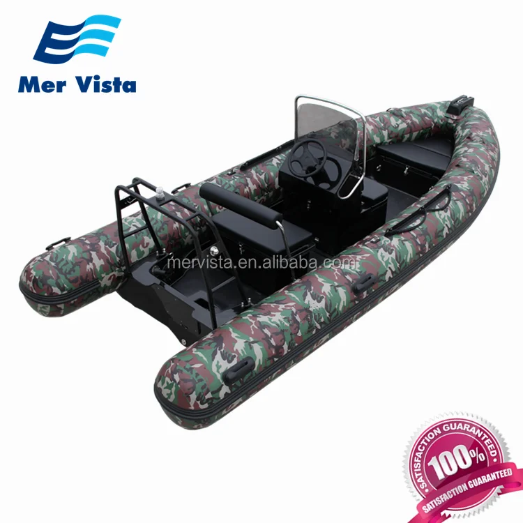 Hypalon Inflatable Rib Boat 8 Persons Rib Inflatable Boat For Sale