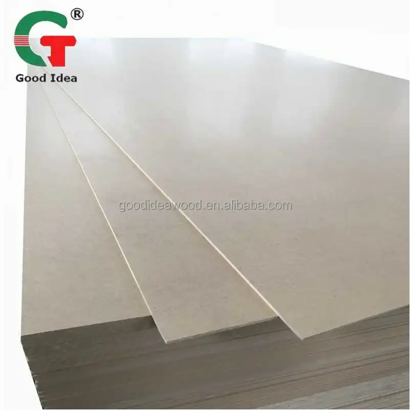 
plain mdf raw mdf poplar fiberboard 1220*2440*17mm 