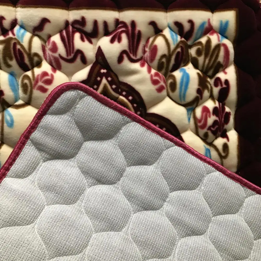 Wholesale Custom muslim quilt sponge foam foldable smart prayer mat