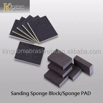 
High quality EVA sanding sponge for wood and plastic polishing, sponge sanding pad 