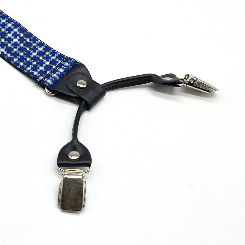 3,5 см Ширина подтяжки для 4 клипы Щепка металла мужские подтяжки индивидуальный логотип формальный стиль оптом по низкой цене