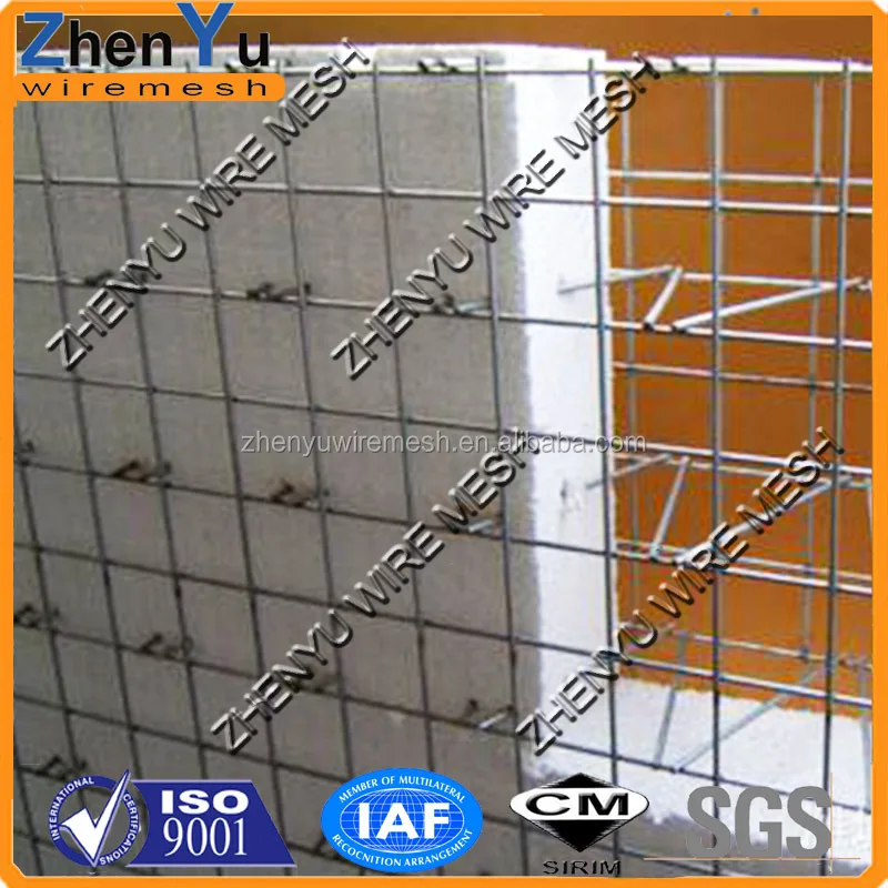 
BRC 10x10 6x6 concrete reinforcing welded wire mesh panel for building wall concrete reinforcement(factory price,size, weight) 