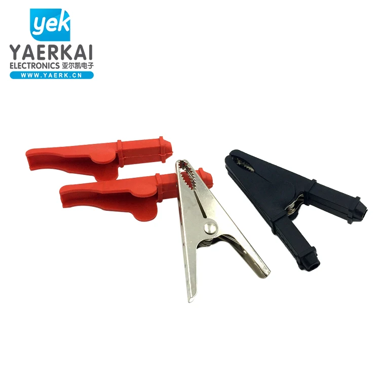 
Factory supply 30A auto emergency jump starter copper battery clip with pvc 