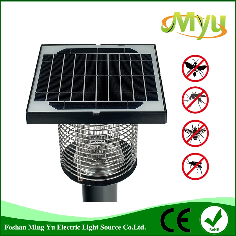 Garden Outdoor Rechargeable UV DC led solar light for insect