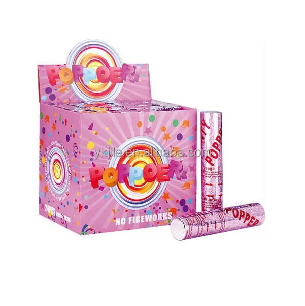 Cheapest Party Popper No Fireworks Happy Face Toys Hot