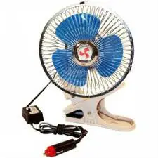 
Vehicle Blower in Car Revolving Metal anf Plastic Car Fan dc12V/24v 8 inch 