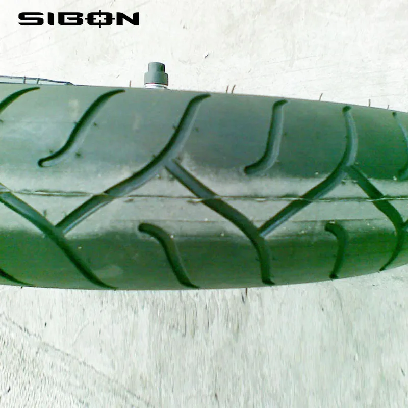 SIBON 36 в 500 Вт бесщеточный двигатель литиевая батарея толстые шины черный взрослый Электрический велосипед чоппер