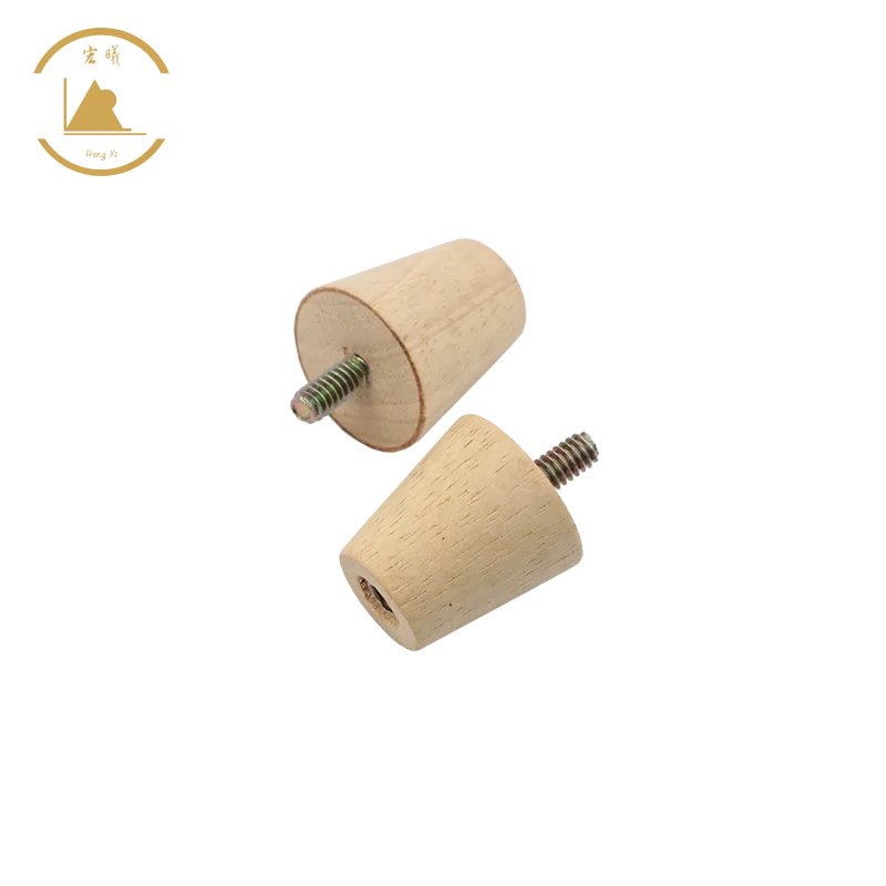 Factory customized adjustable high quality wooden legs