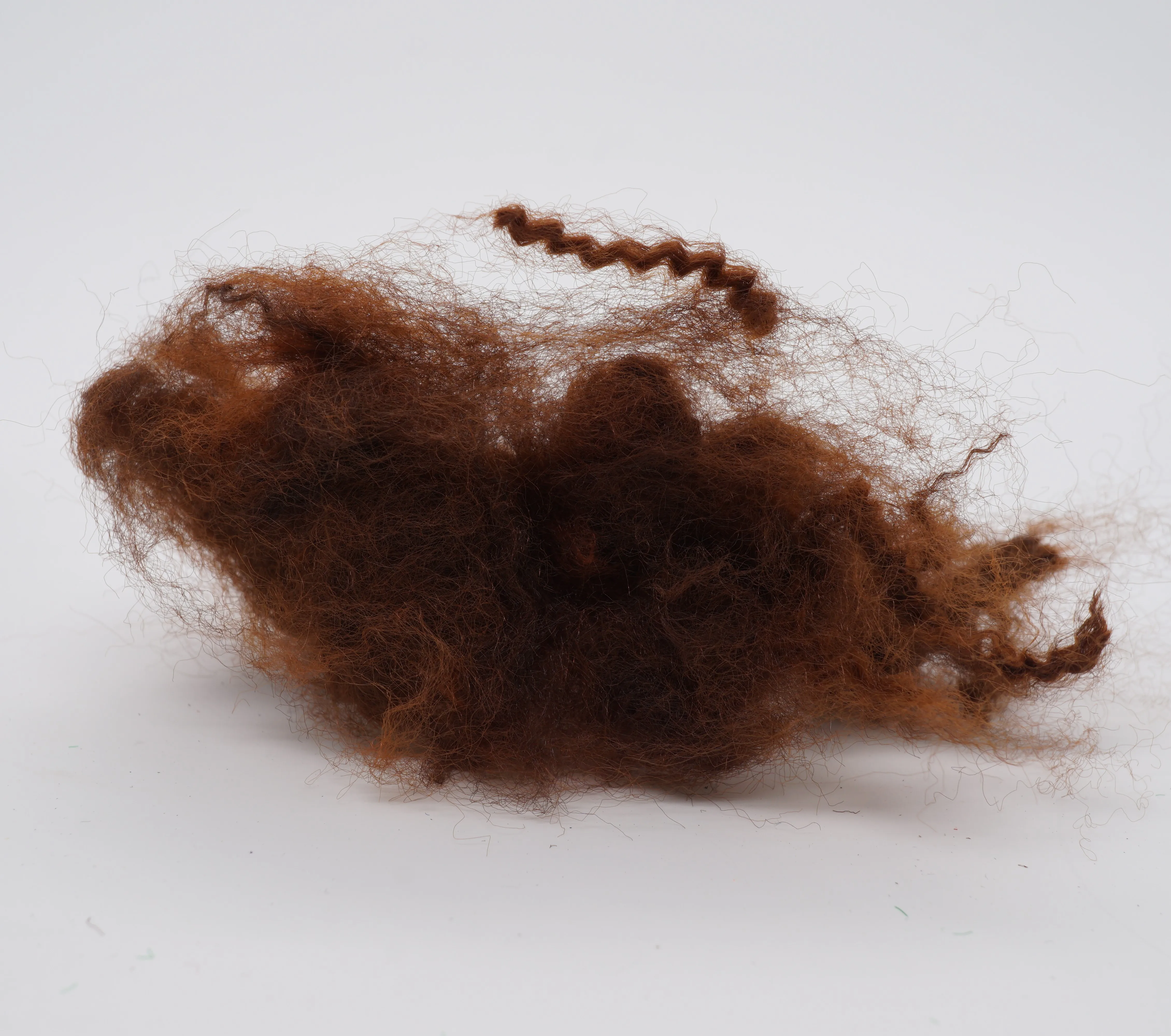 virgin flame retardant black polyester staple fiber for automotive